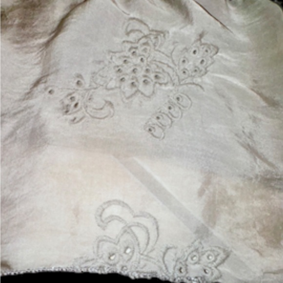 BELLE FRANCE Italian made turtleneck sweater silk tunic women’s size medium - Picture 9 of 15